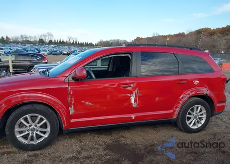 2017 Dodge Journey Sxt из США, поврежденный, VIN 3C4PDCBGXHT510305